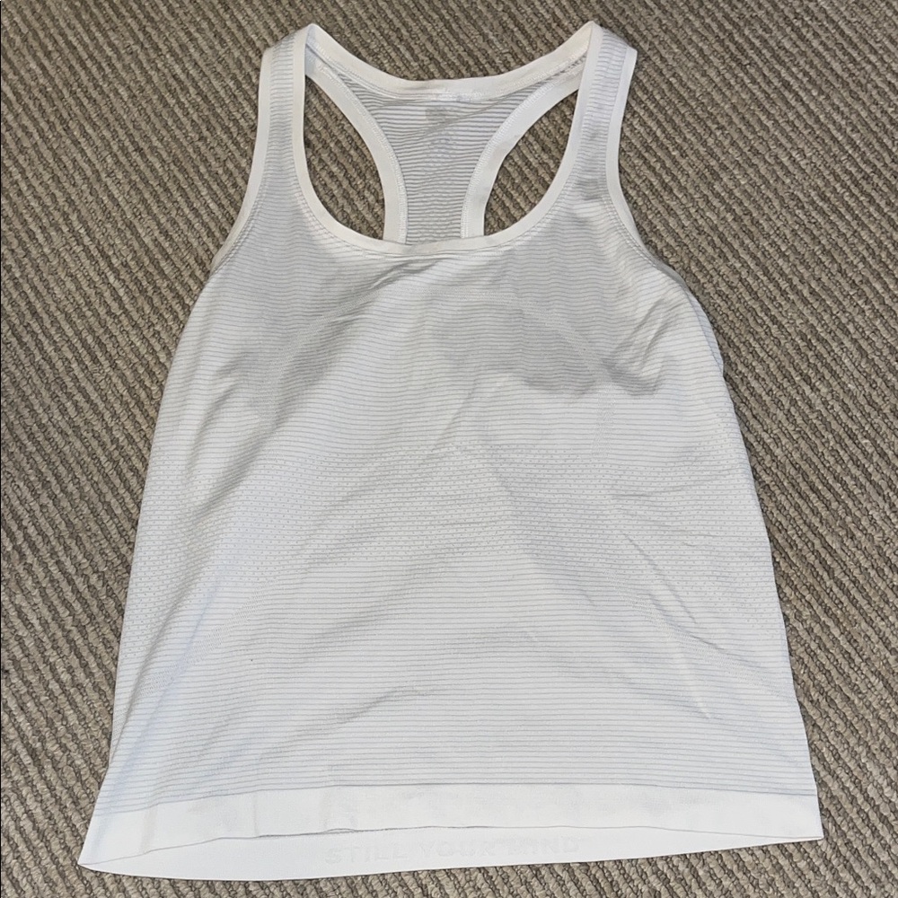 lululemon athletica White Tank Top